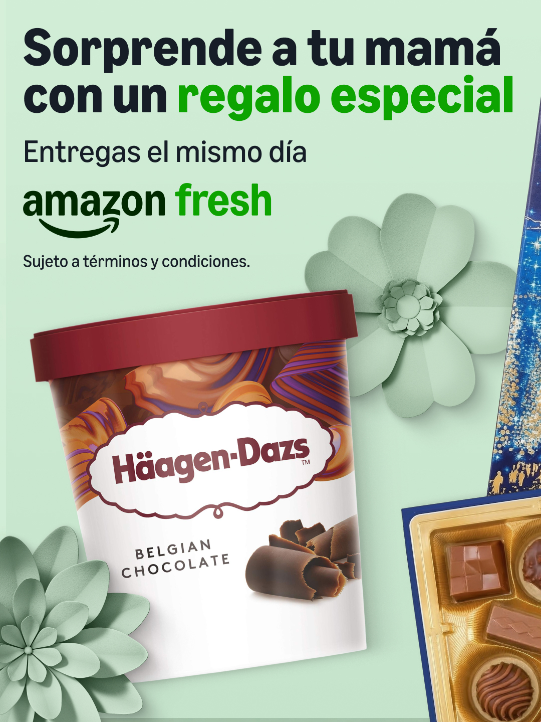 Amazon Fresh ES Facebook ad