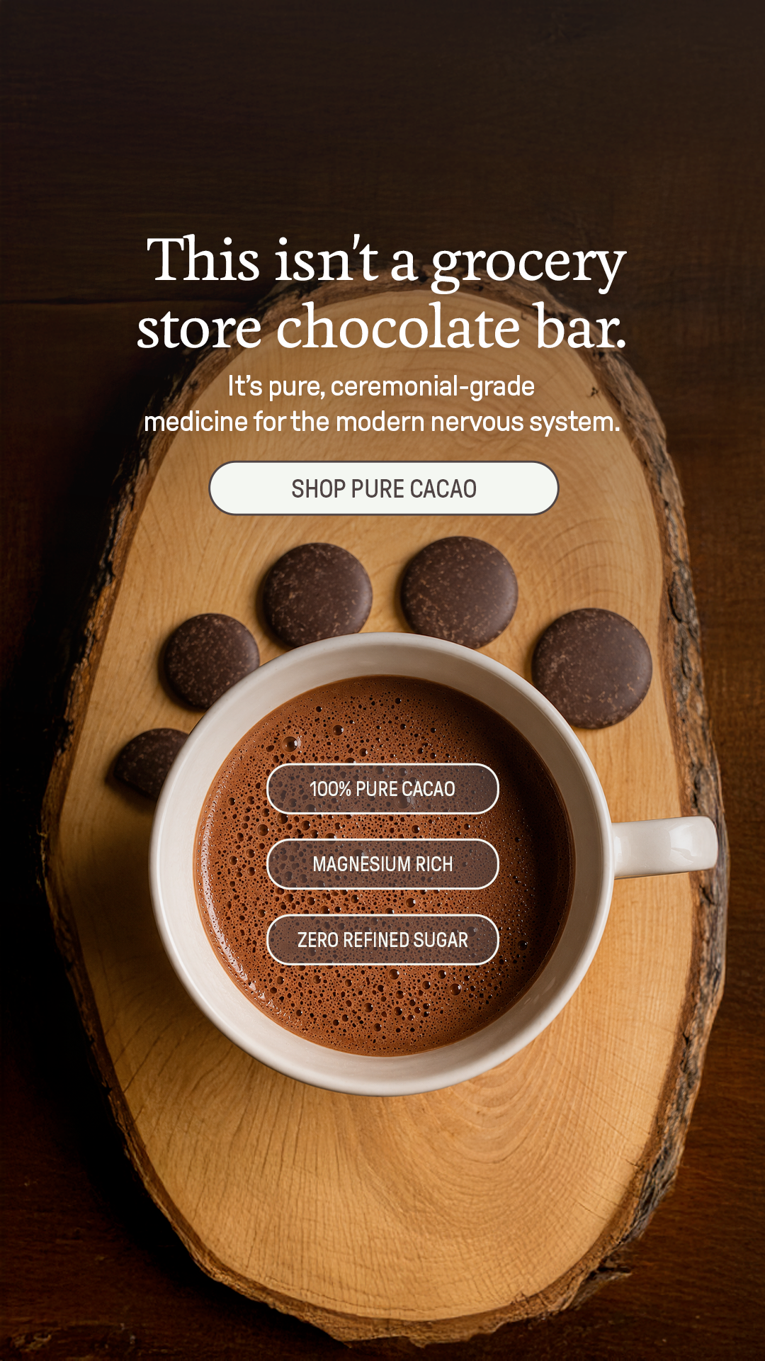 Ora Cacao Facebook ad