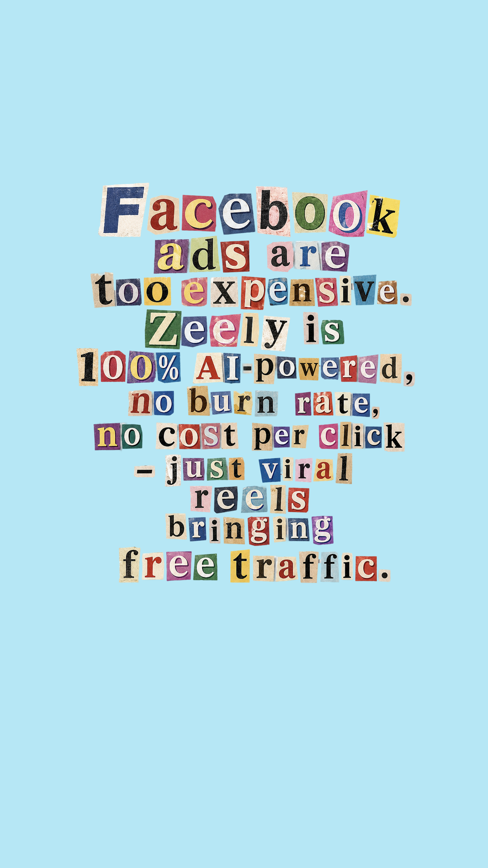 Zeely Facebook ad