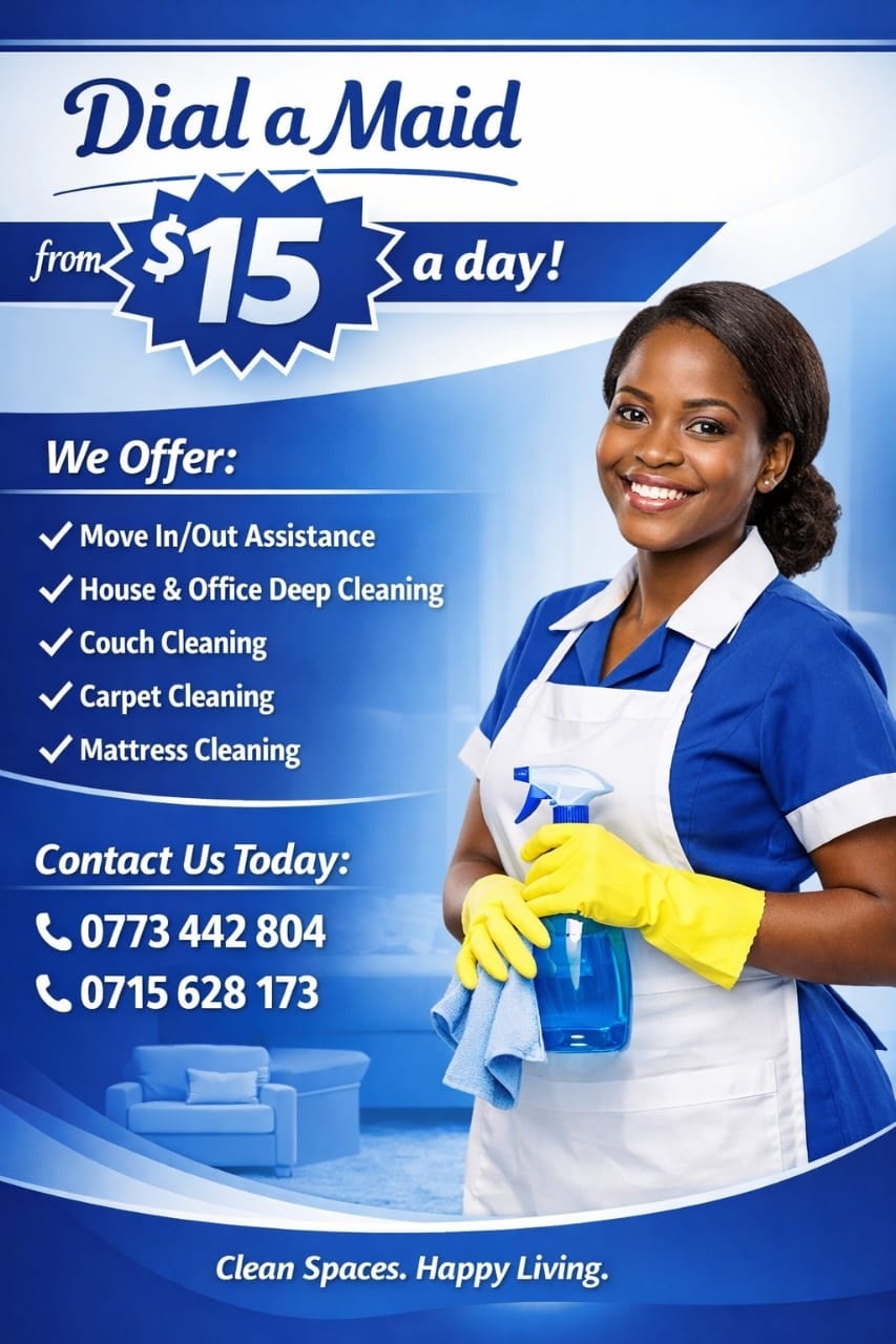 Dial A Minute Maid Facebook ad: Do you need a reliable, trusworthy maid, nanny…