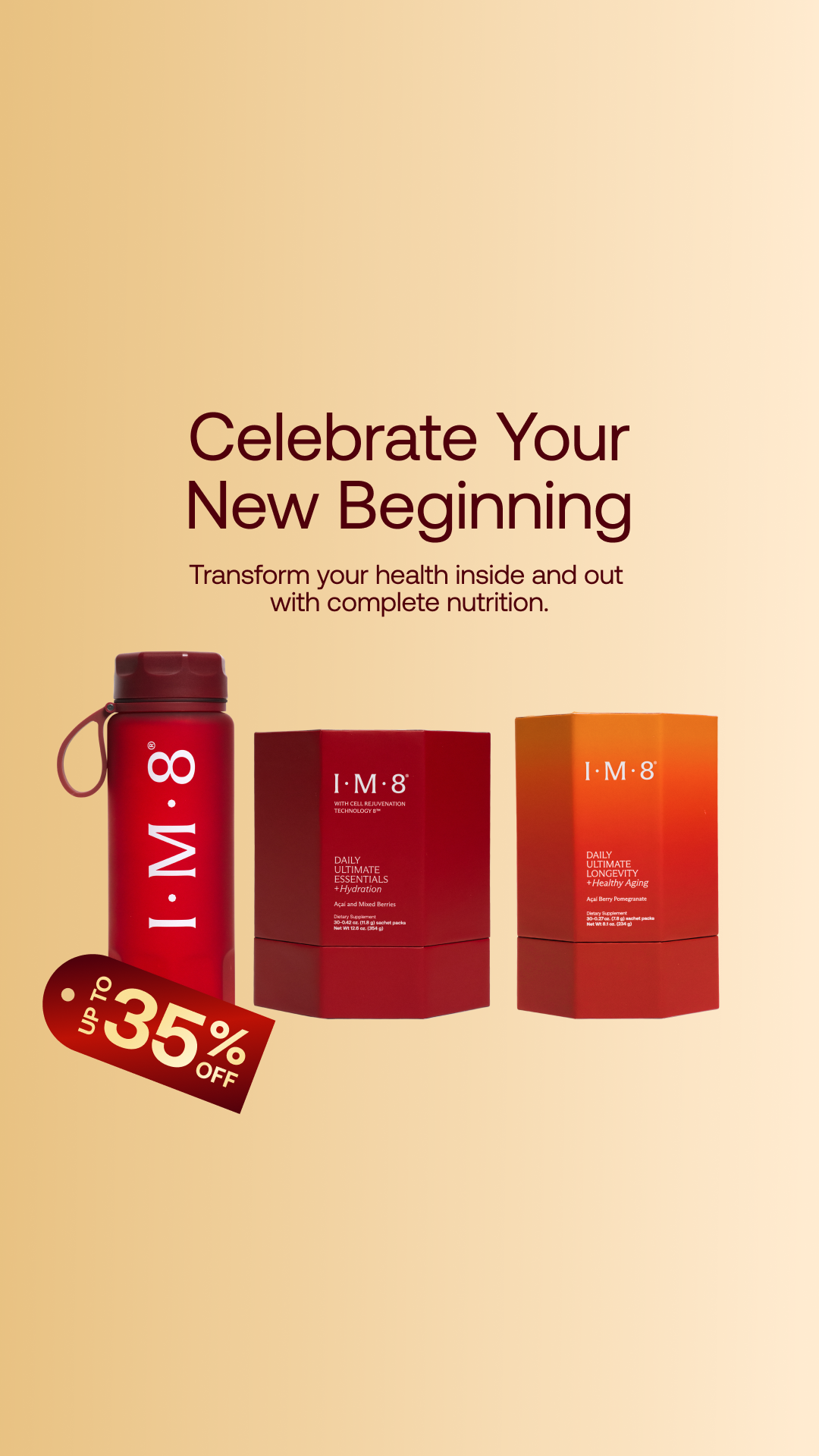 IM8 Health Facebook ad