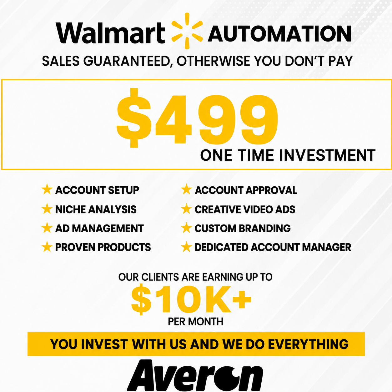Averon LLC Facebook ad