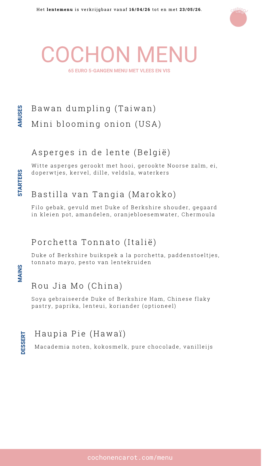 Cochon&CarotPromo Facebook ad from Apr 14, 2026