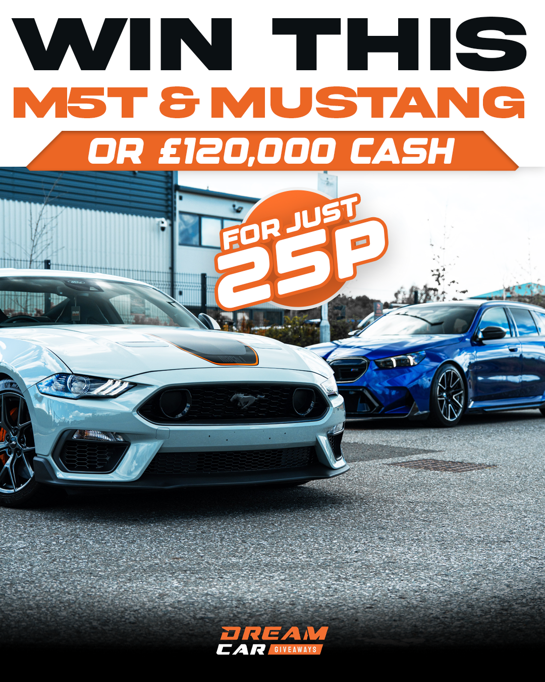 Dream Car Giveaways Facebook ad