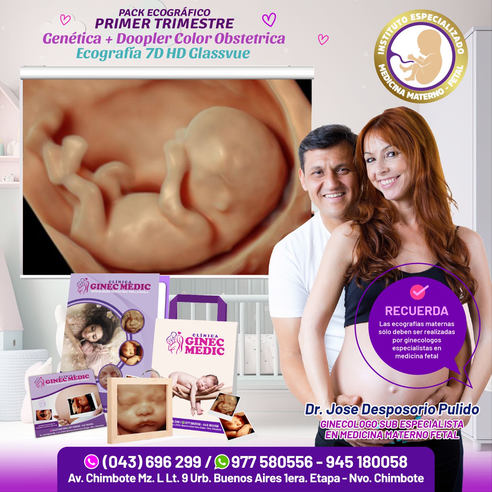 GINEC MEDIC Facebook ad