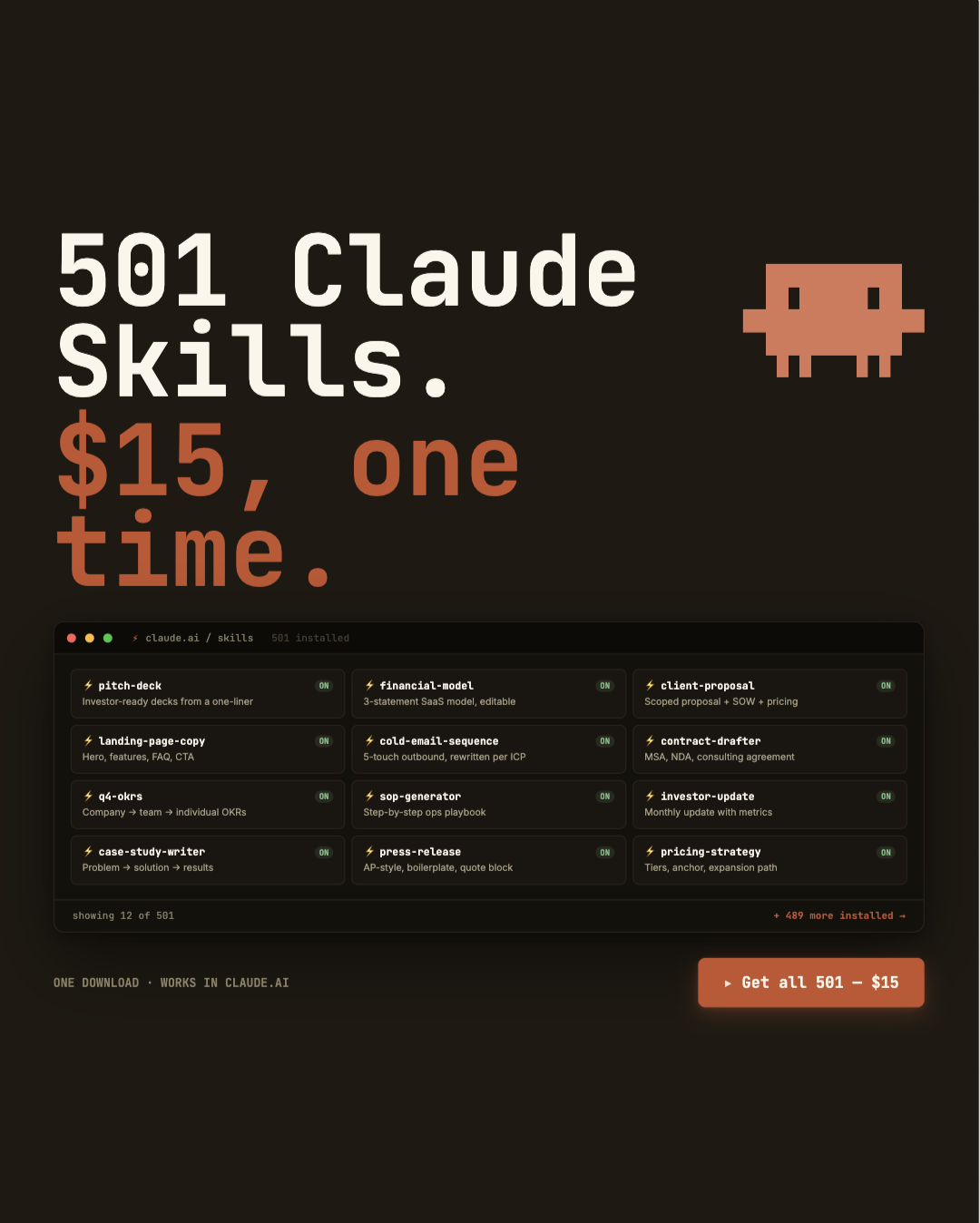 AI Avalanche Facebook ad