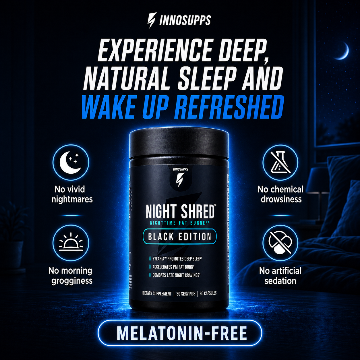 Inno Supps Night Shred Facebook ad