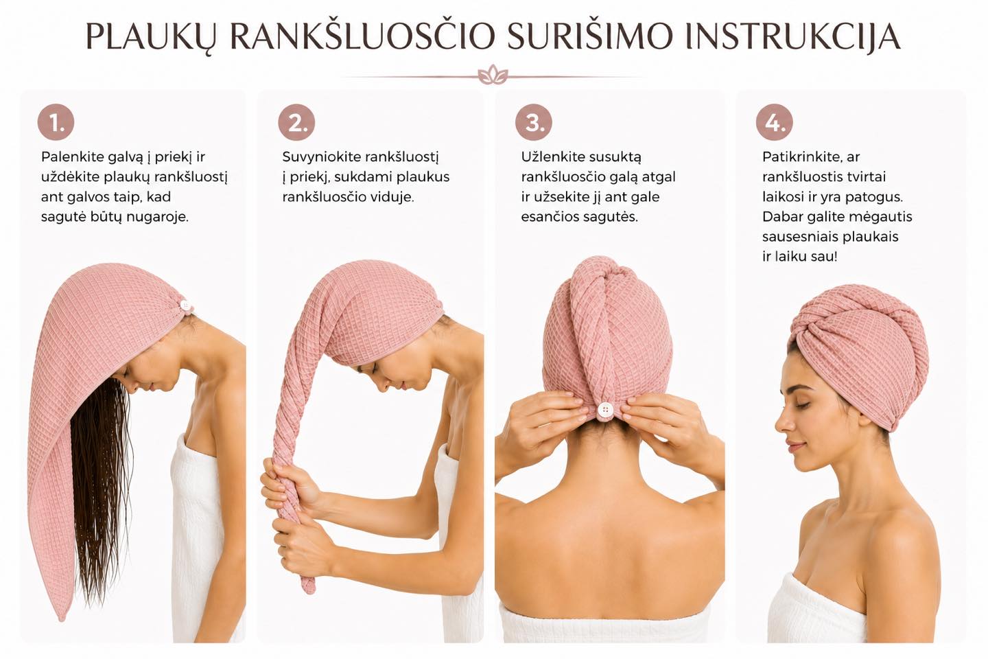 Textile Idea Facebook ad: Daugiau laiko sau.