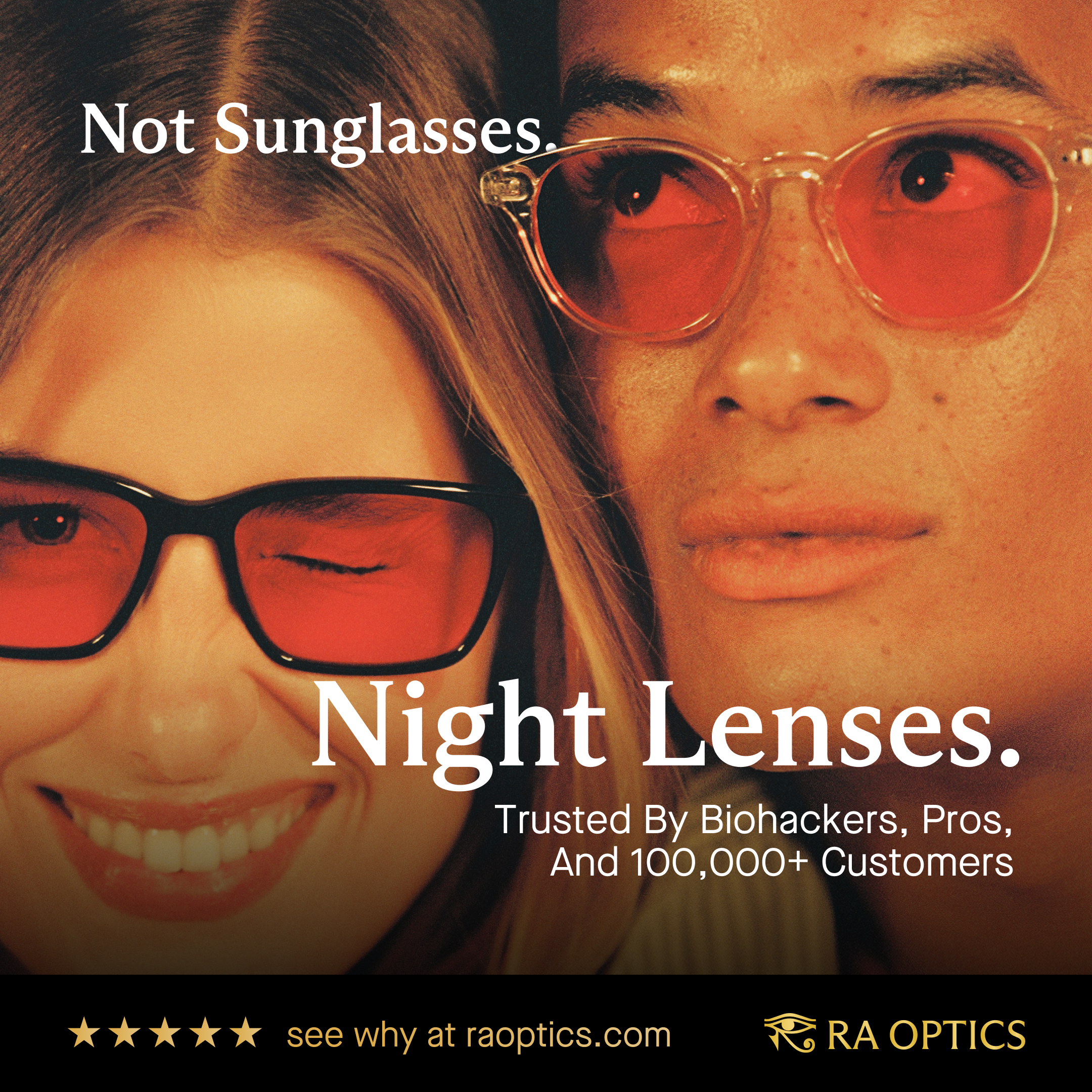 Ra Optics Facebook ad