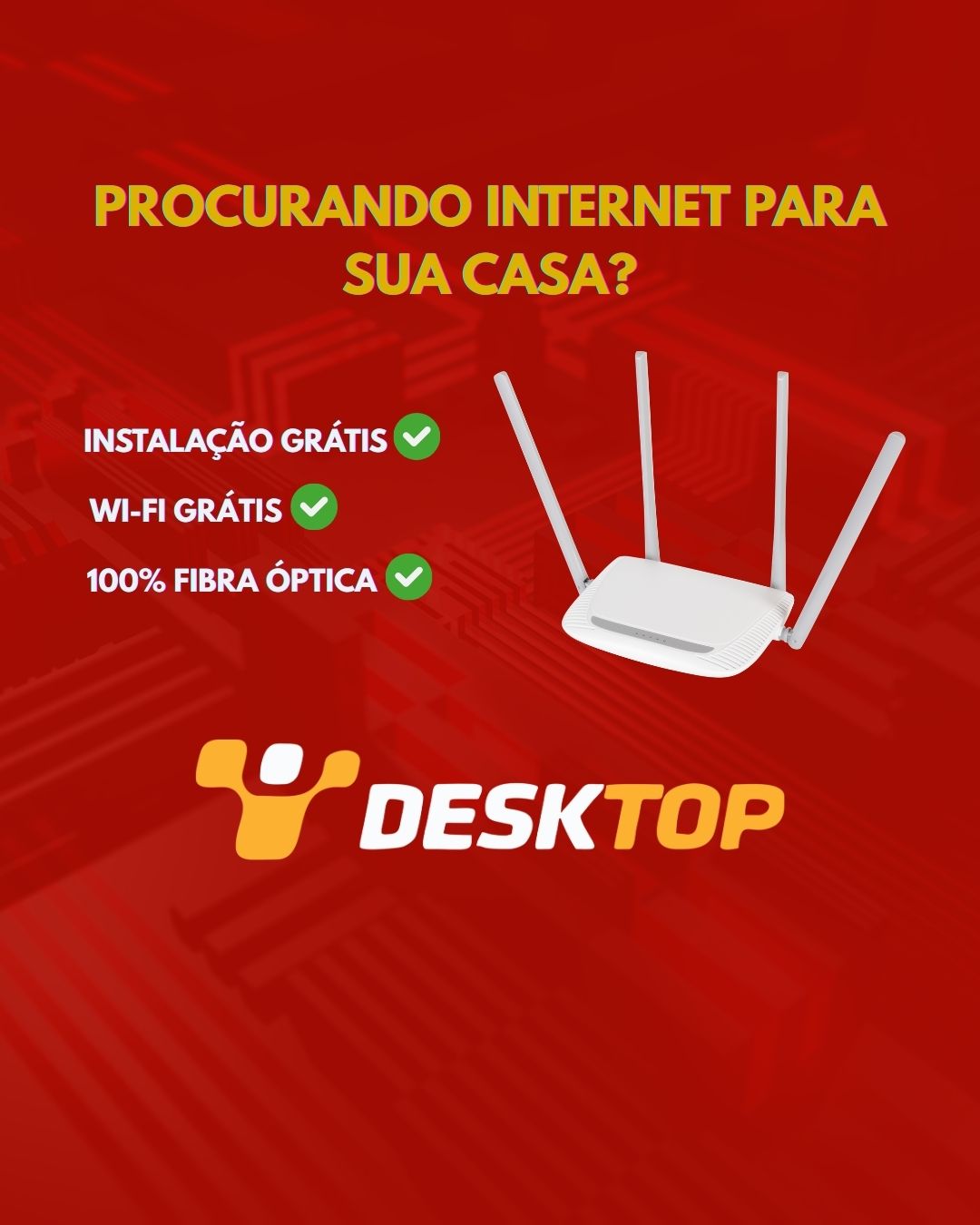 Desktop - Provedor de Internet Facebook ad from May 1, 2026