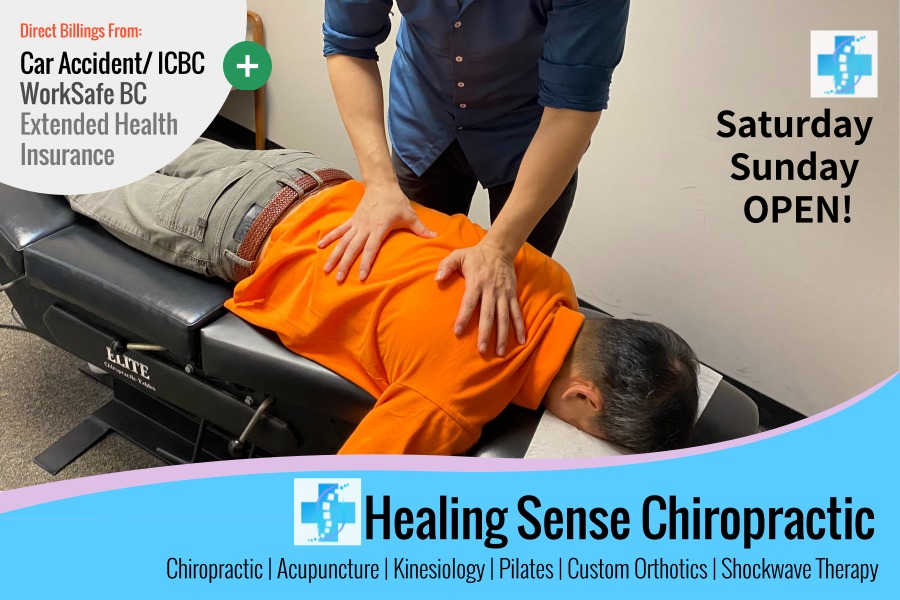 Burnaby Healing Sense Chiropractic Clinic Facebook ad: Healing Sense Clinic