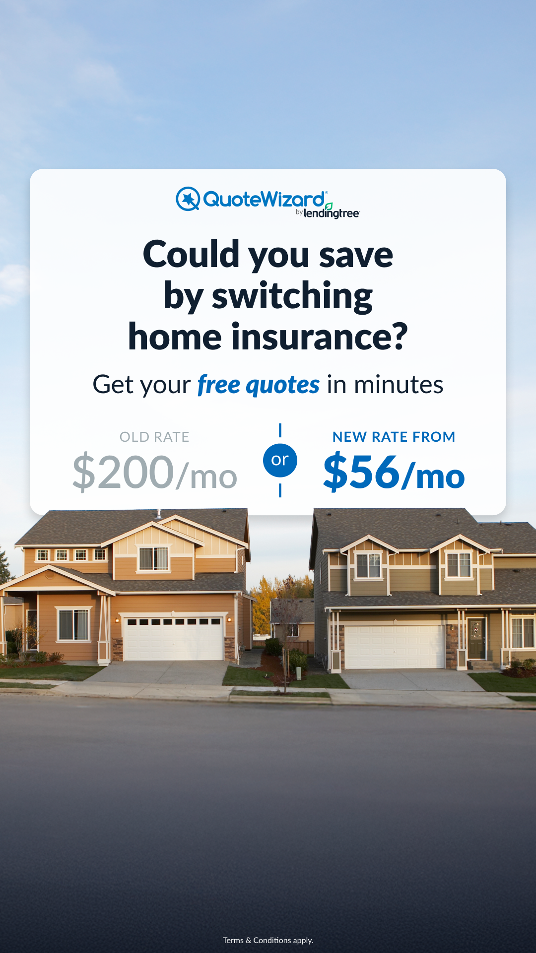 LendingTree Facebook ad