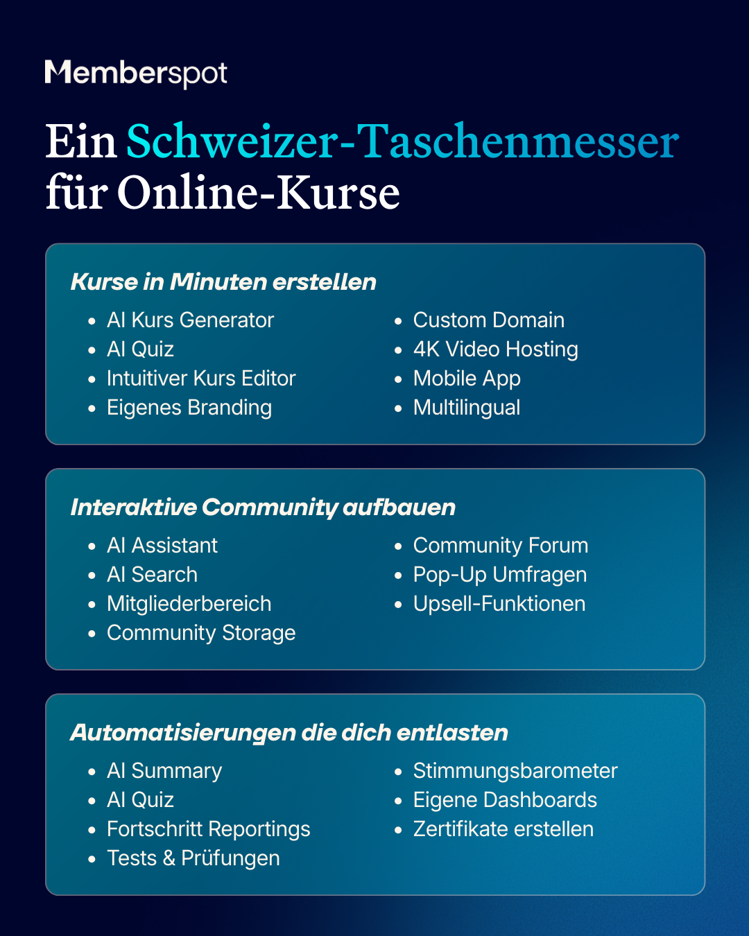 Memberspot GmbH Facebook ad