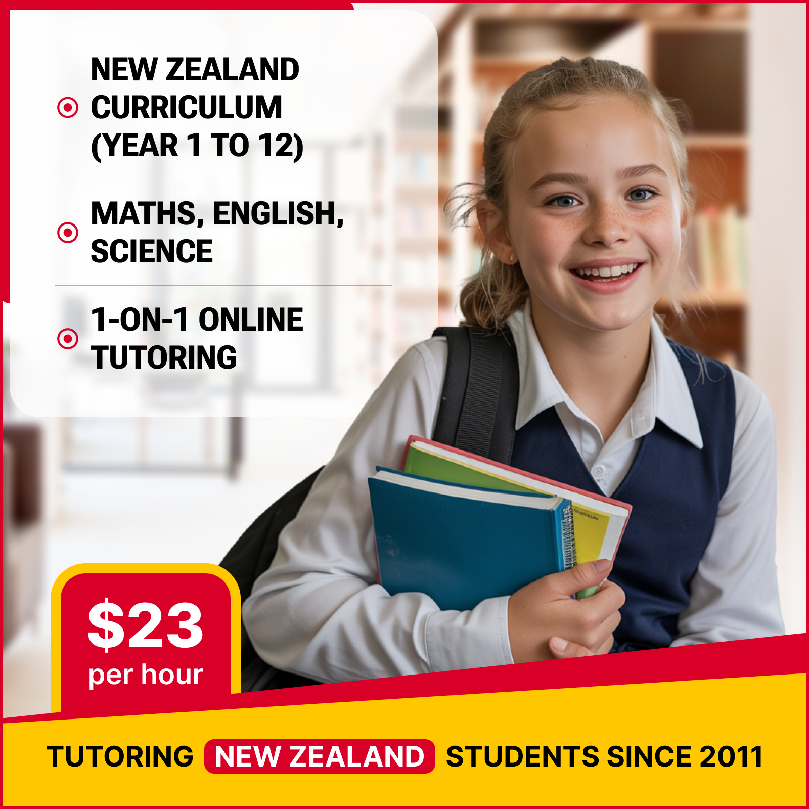 Jaya's Academy Facebook ad