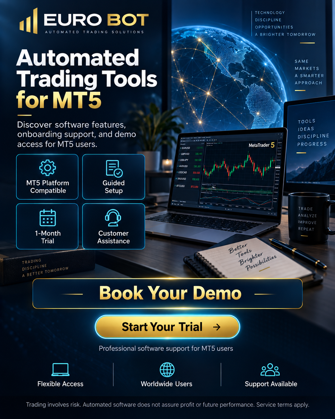 Qobotic software Facebook ad: Get Demo Today