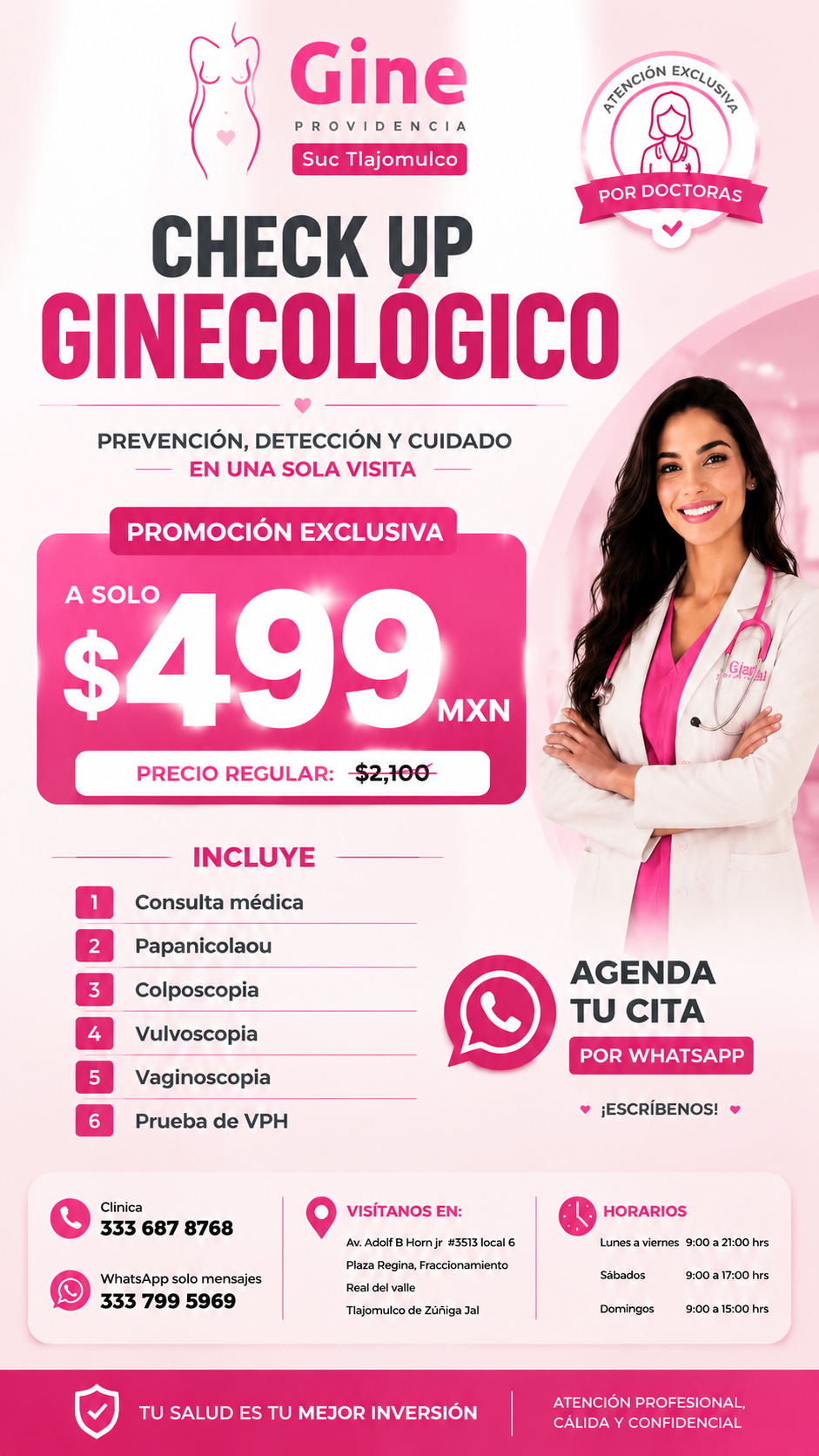 Gine providencia Sucursal Tlajomulco Facebook ad