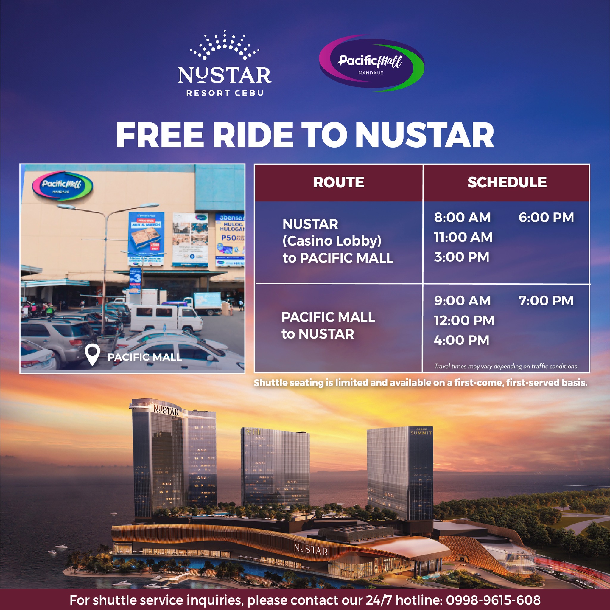 NUSTAR Resort Facebook ad