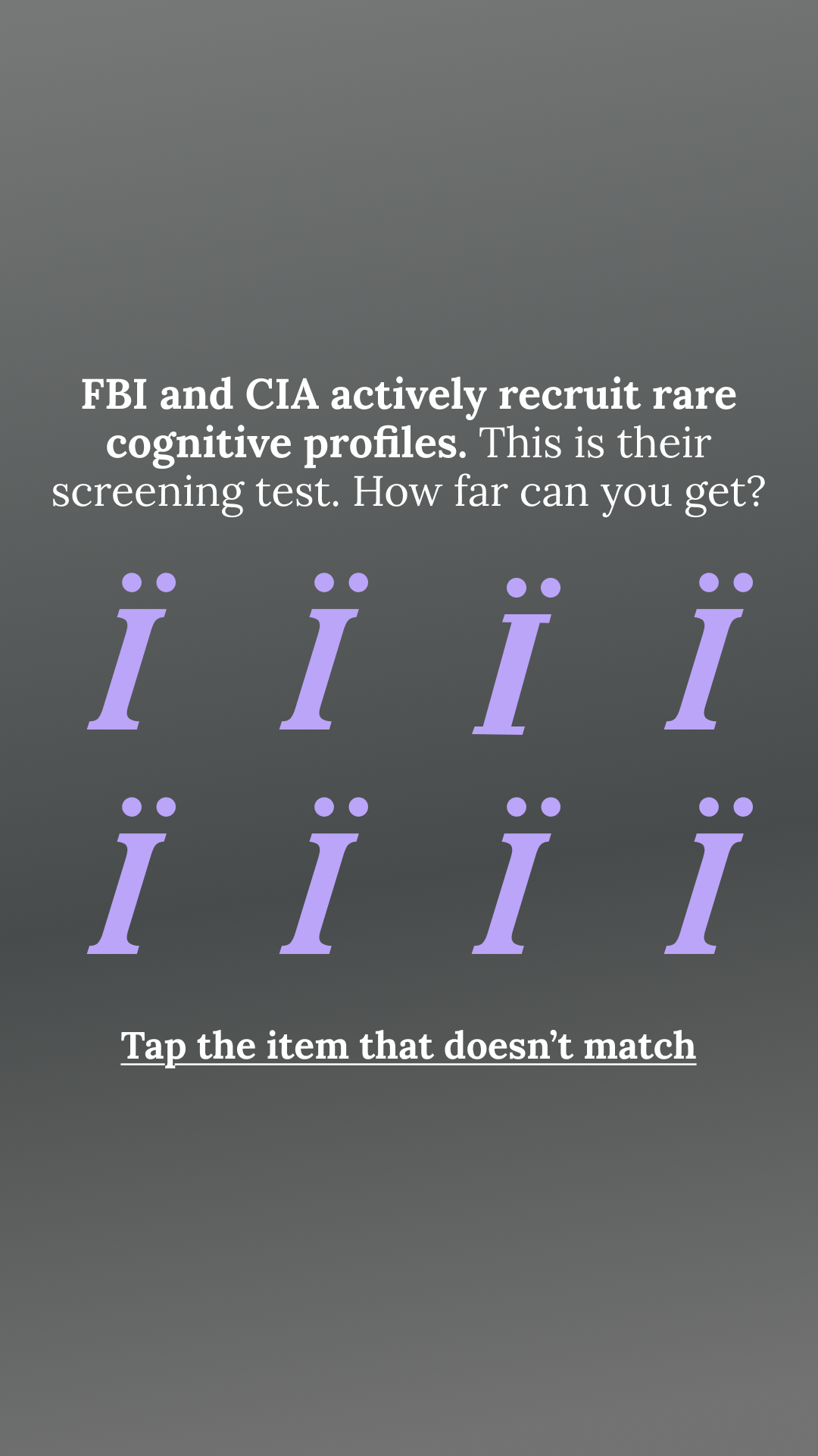 Brain Health Check Facebook ad