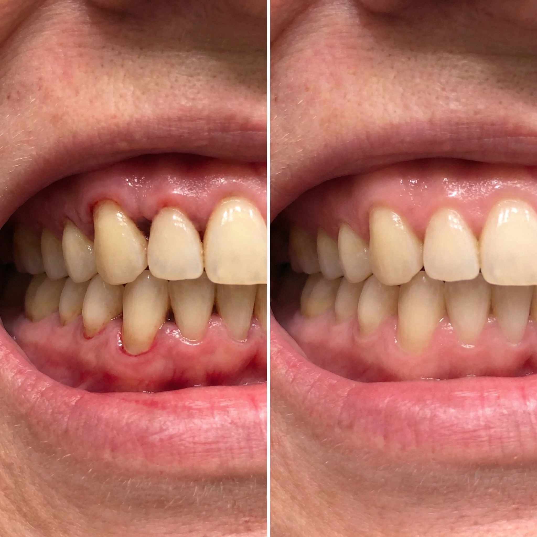 Receding Gums Reset Facebook ad