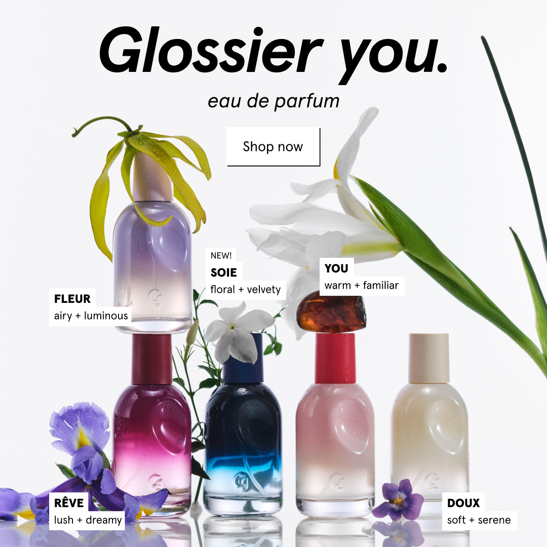 Glossier Facebook ad
