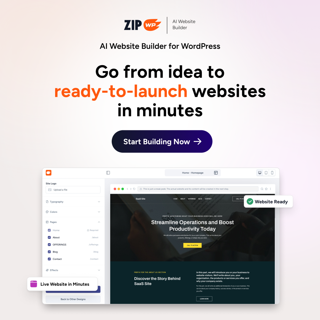 Zip WP Facebook ad