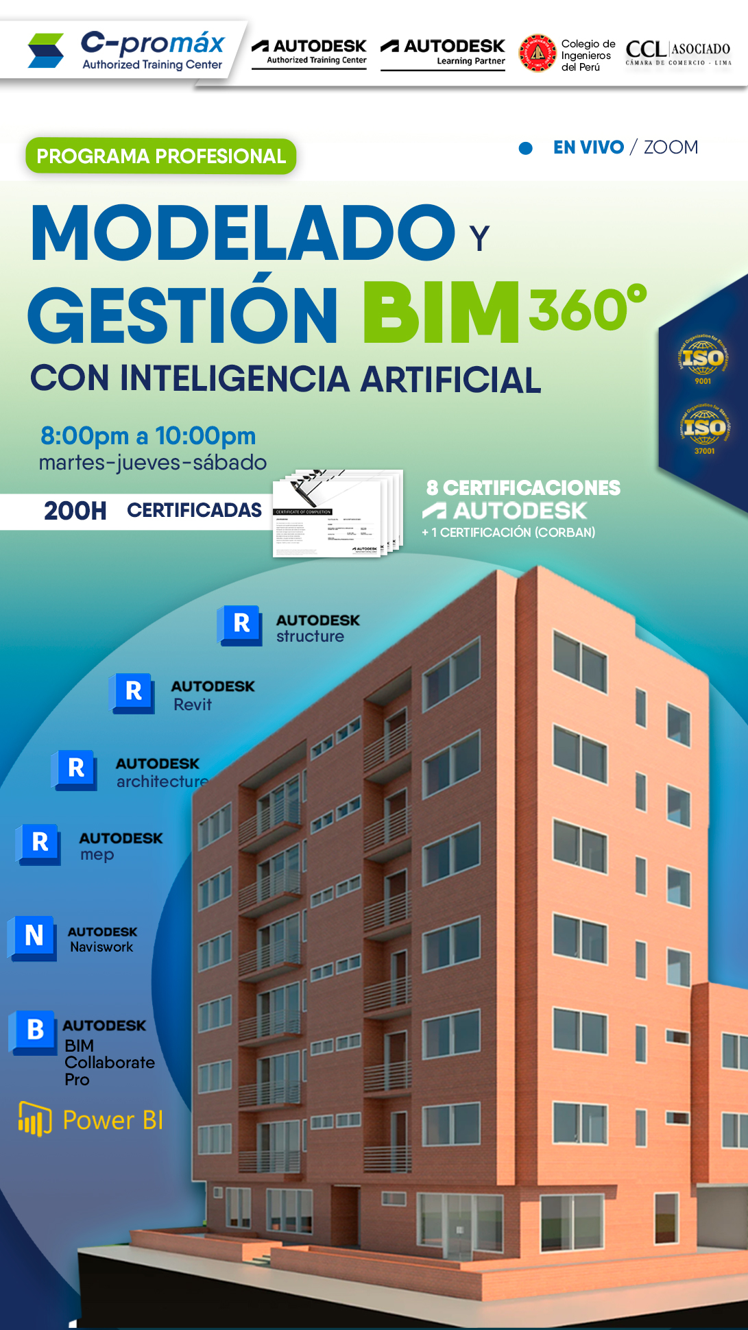 C-promax Facebook ad: Potencia tu perfil profesional