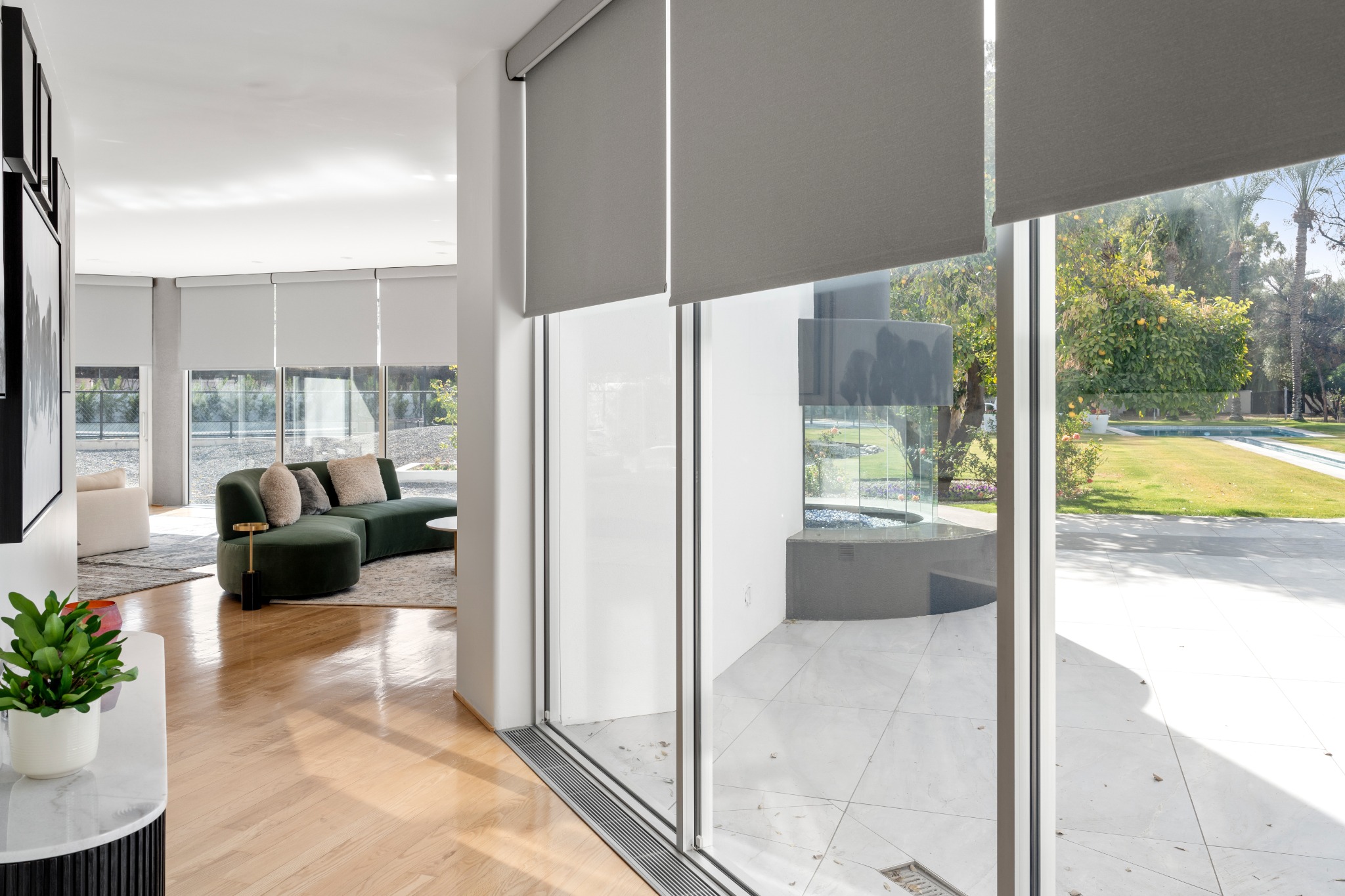 Budget Blinds of Ellijay and Calhoun Facebook ad: Transform your home interior with custom window coverings.