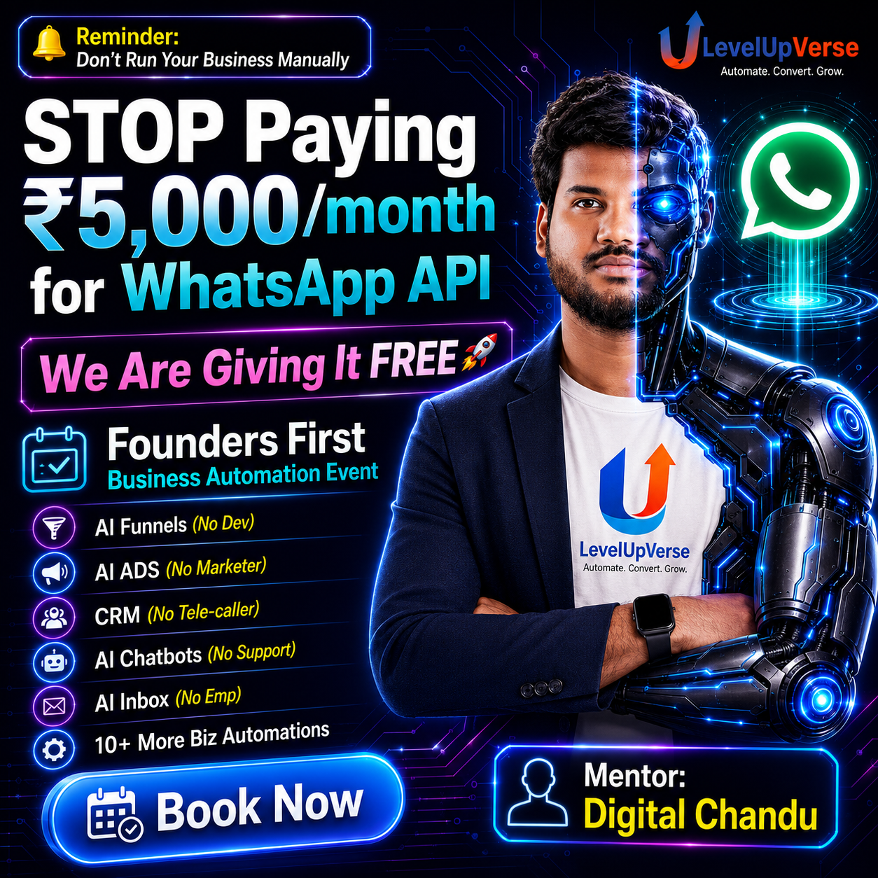 Digital Chandu Facebook ad