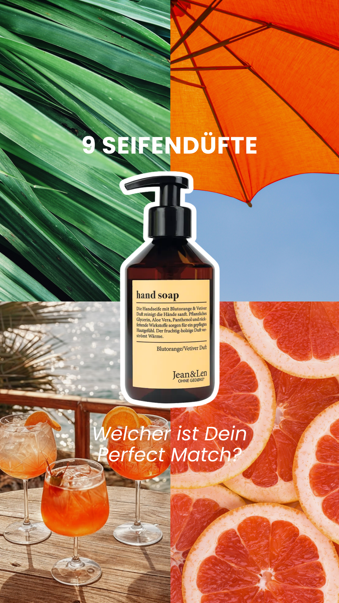 Jean&Len Facebook ad: Von fresh bis tropical, finde Deinen…