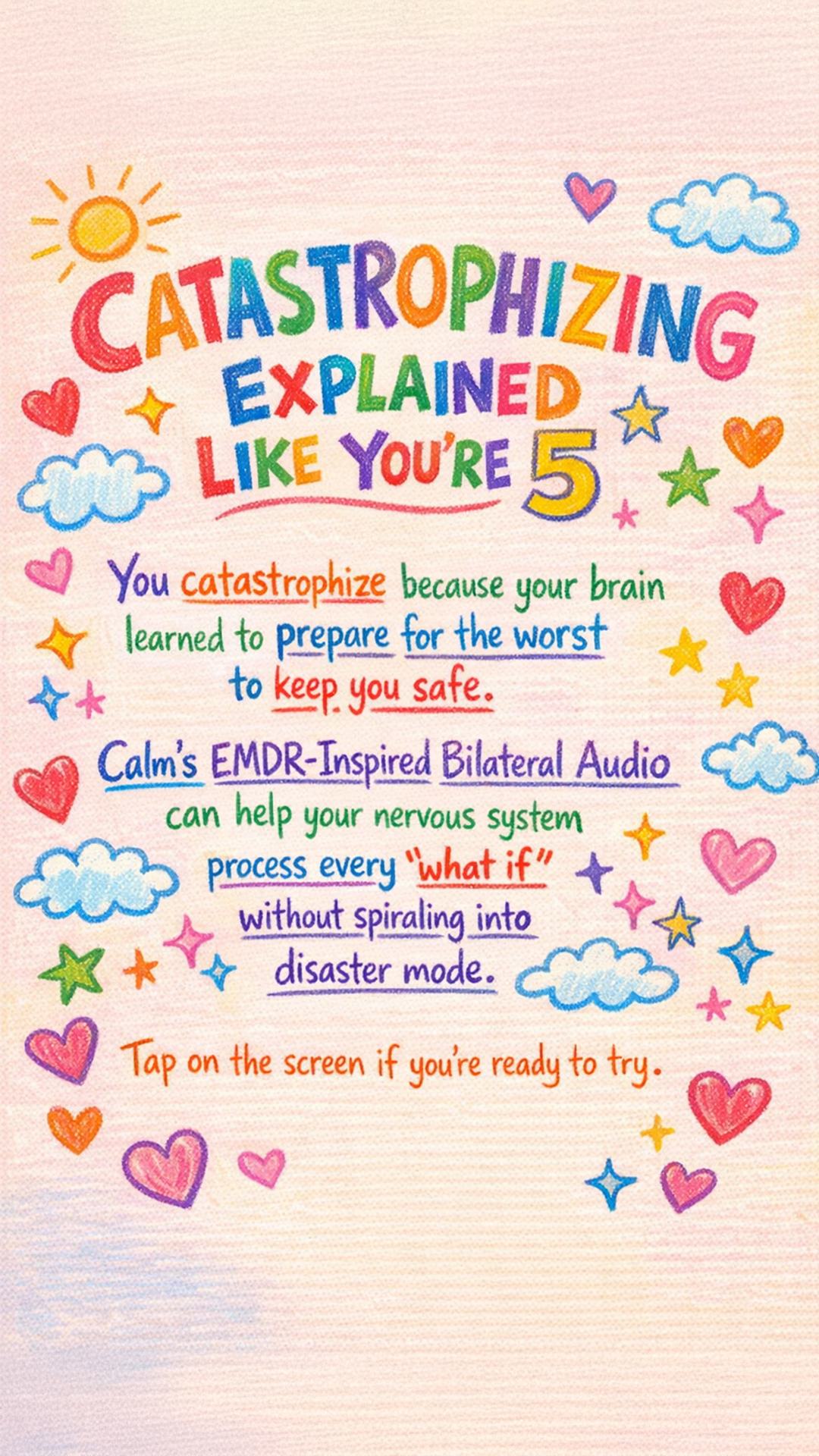 Calm Facebook ad