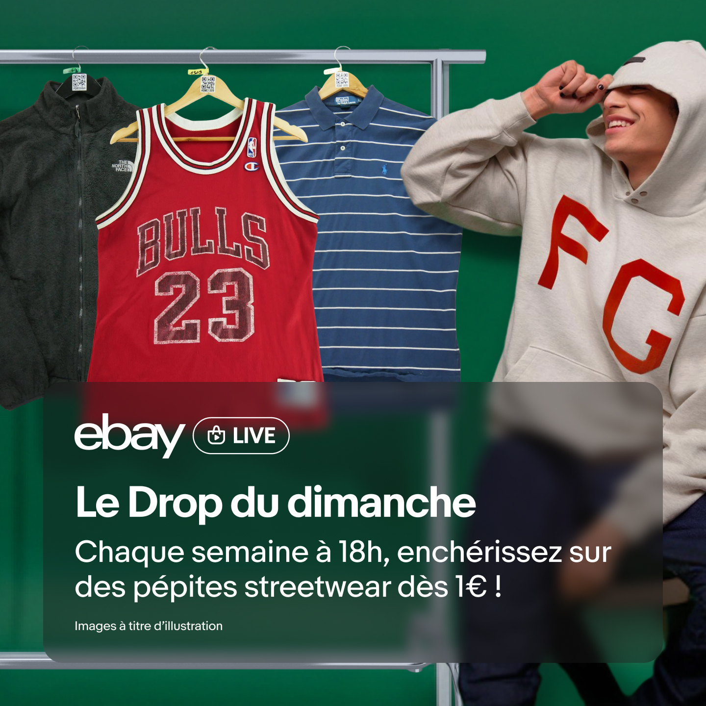 robbevi Facebook ad: Toutes les dimanches à 18h