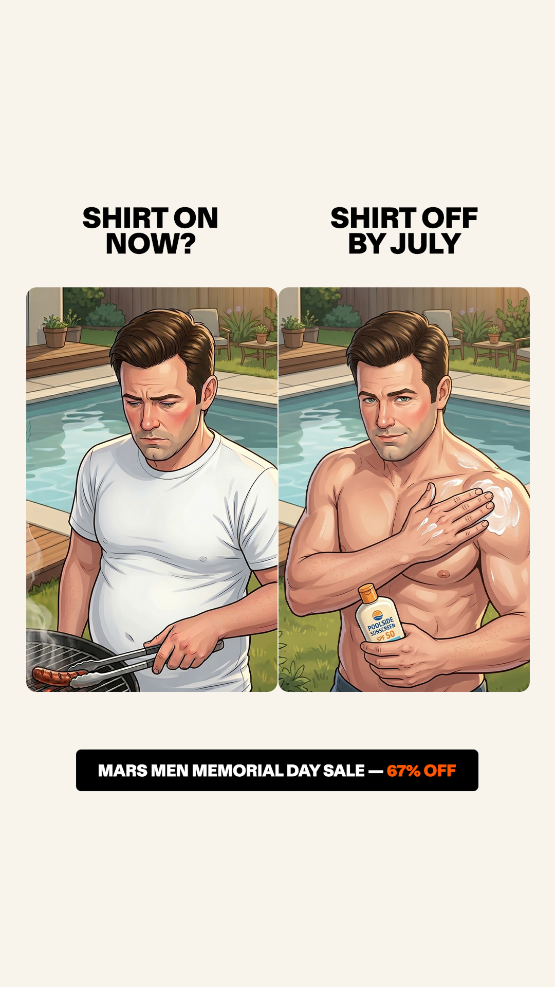Mars Men Facebook ad