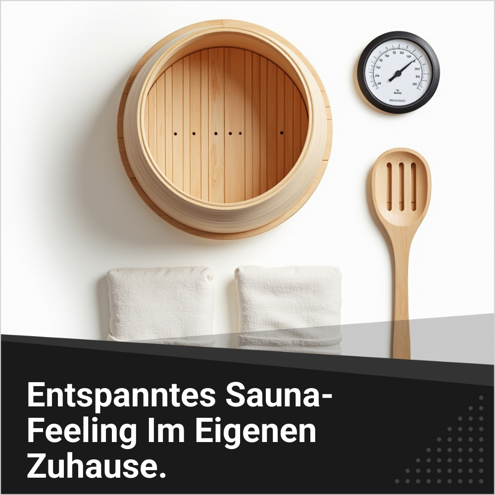 Inside Grid Facebook ad: Sauna Komplettset Kaufen.