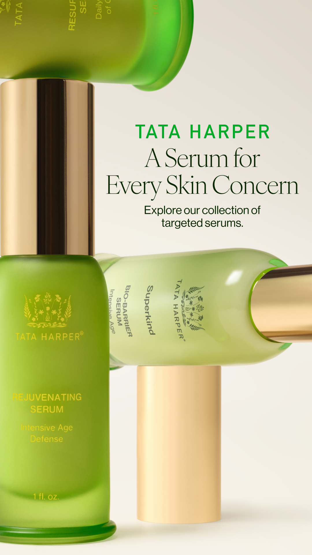 Tata Harper Skincare Facebook ad