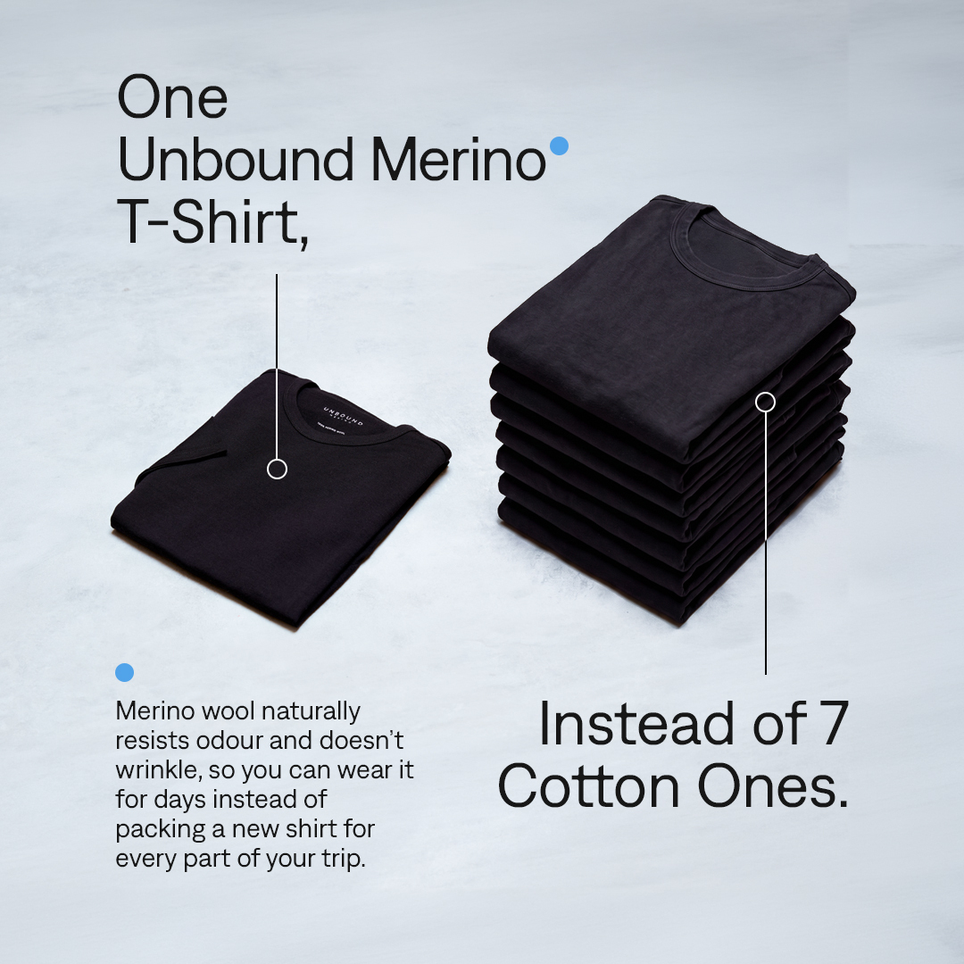 Unbound Merino Facebook ad