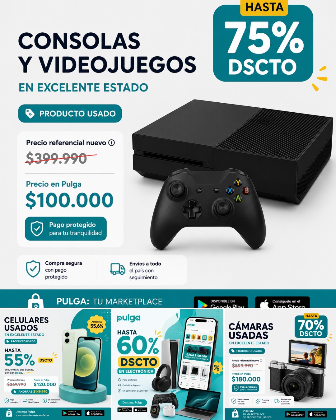 Pulga Facebook ad