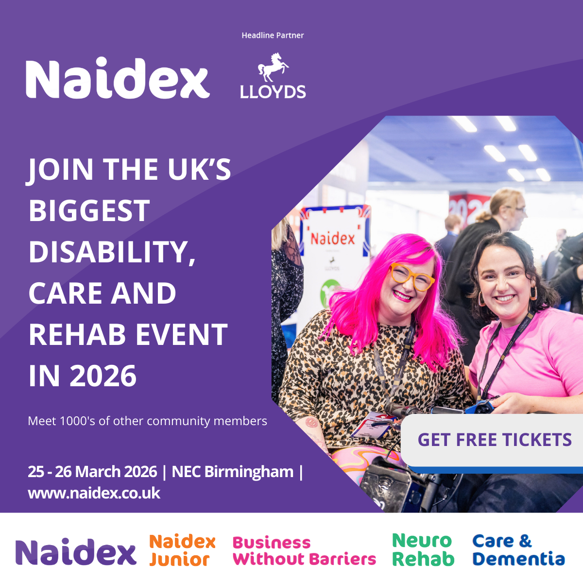 Naidex Facebook ad