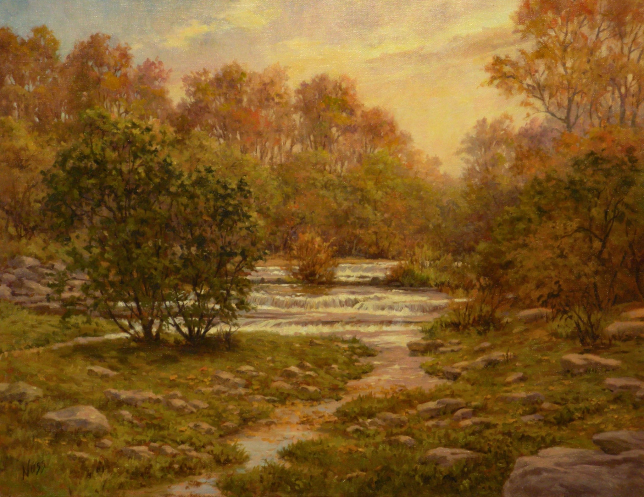 Barbara Nuss Fine Art Facebook ad: For collectors of original Fine Art