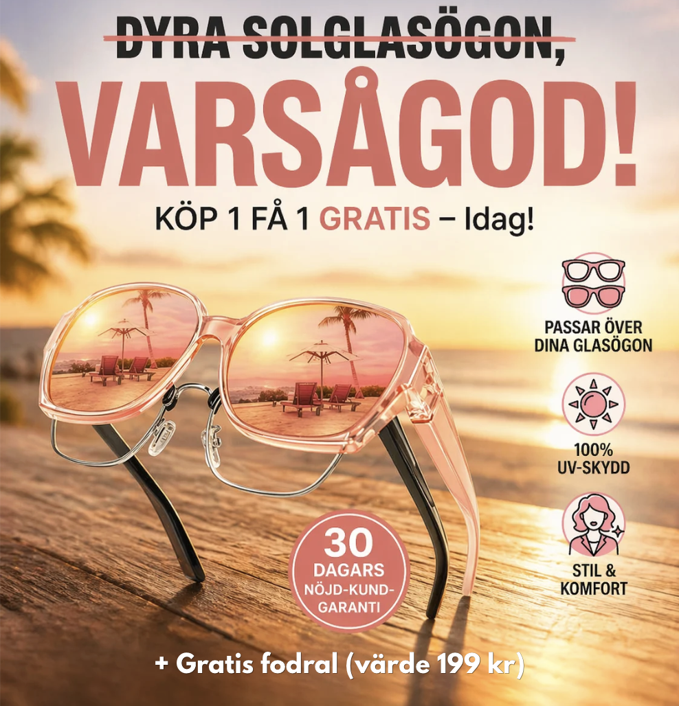 Köp Tryggt Facebook ad: Se klart i solen igen