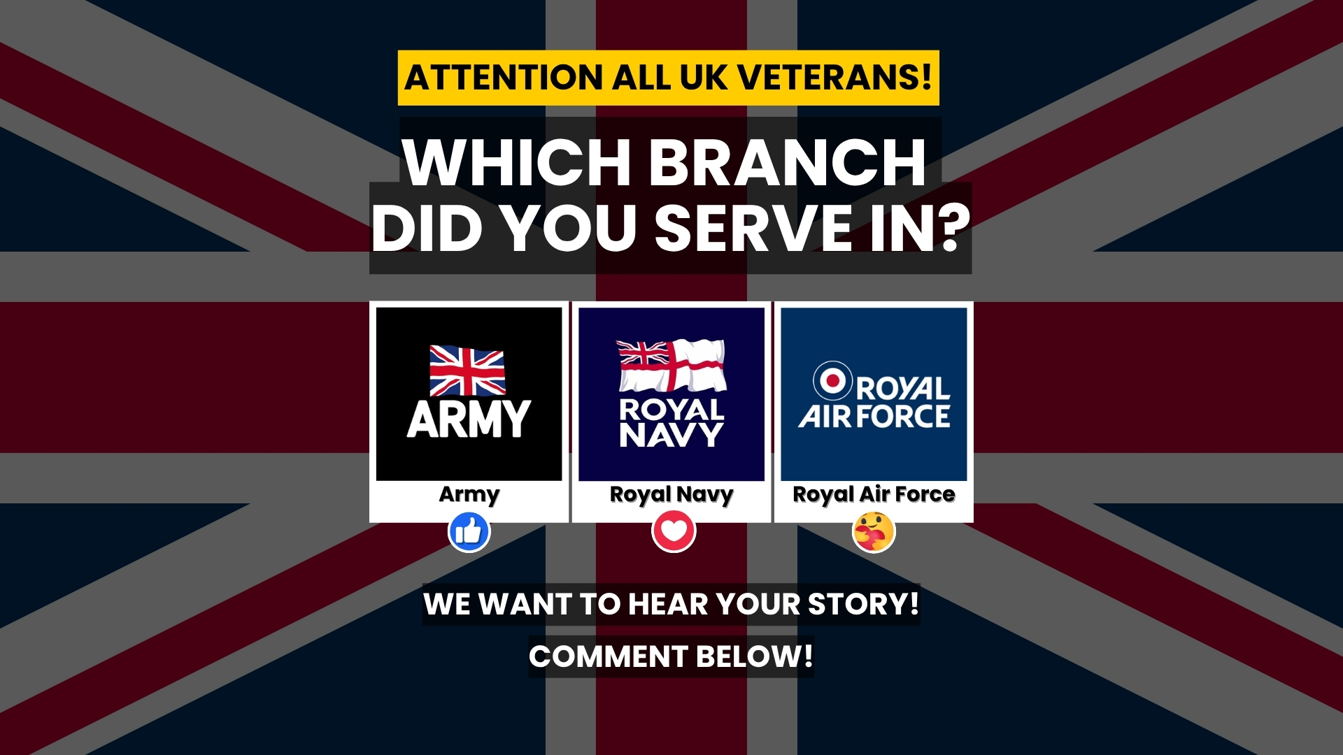 Military Claims UK Facebook ad from Nov 25, 2025