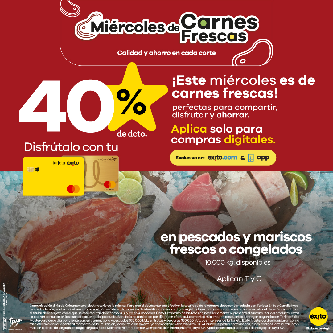 Éxito Facebook ad