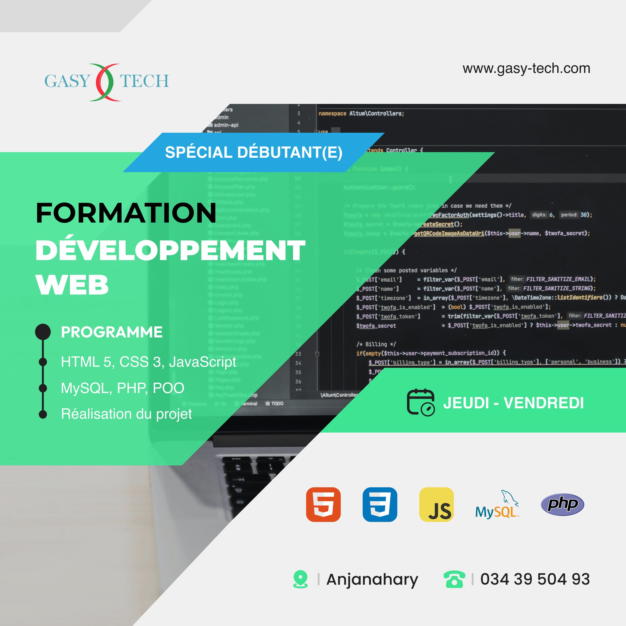 Gasy Tech Facebook ad: ᴅᴇᴠᴇɴᴇᴢ