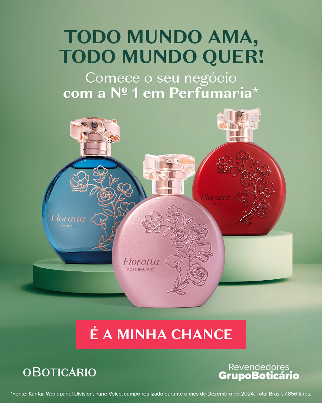 O Boticário Facebook ad: Seja um Revendedor O Boticário