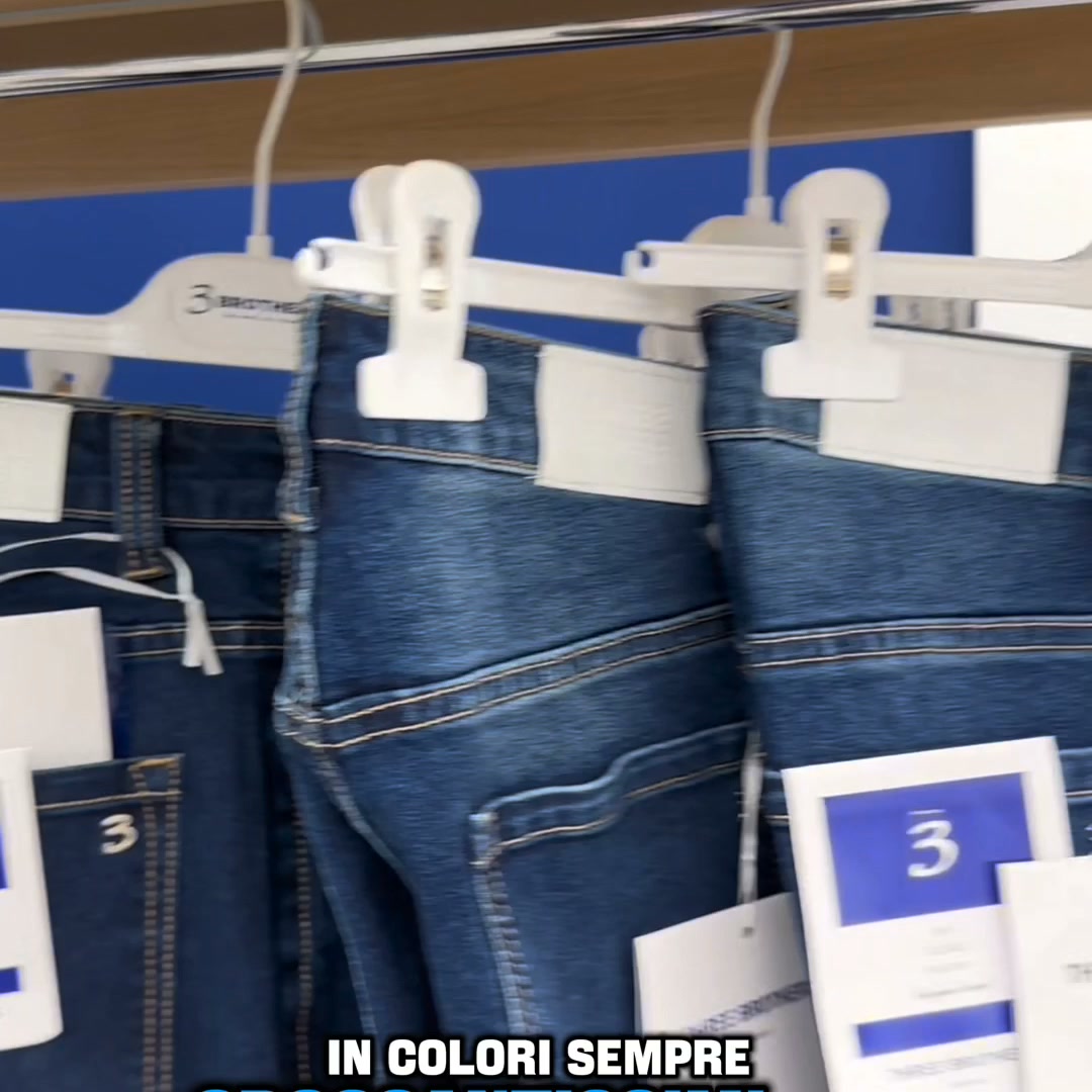 Three Brothers Formia Facebook ad: JEANS REGULAR 2 PZ €50