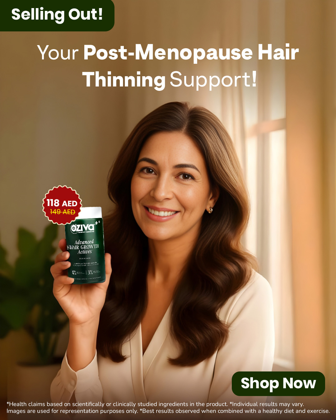 OZiva Facebook ad
