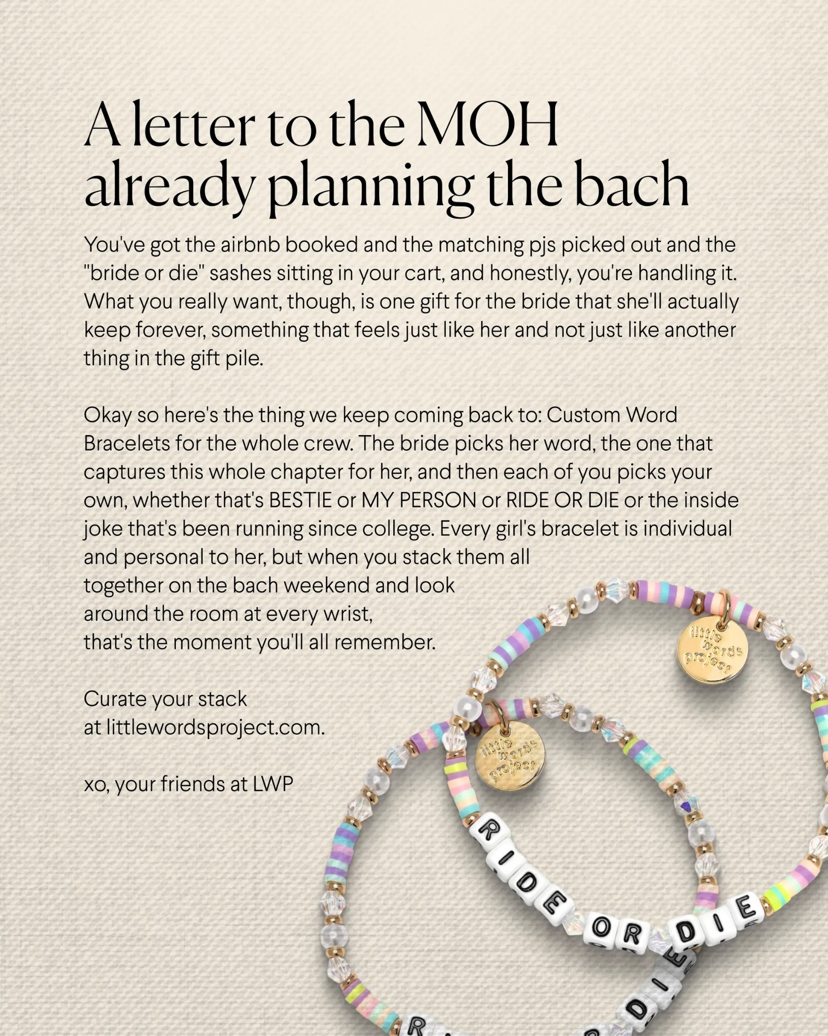 Little Words Project Facebook ad