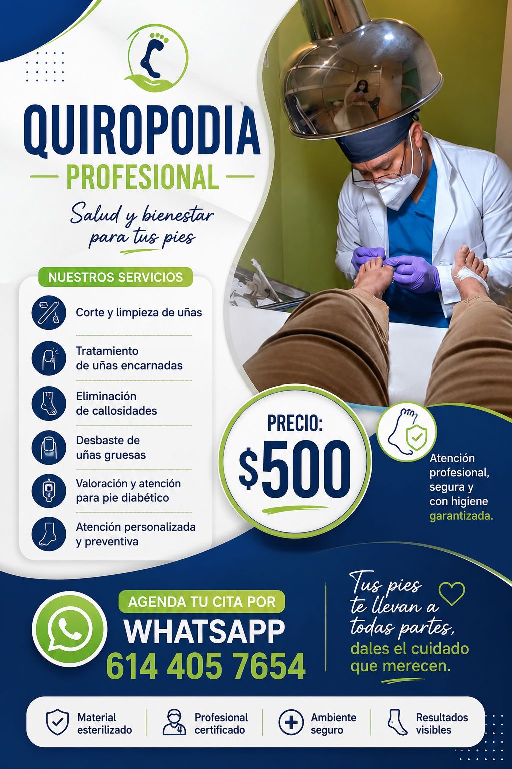 Zen Yin & Yang Facebook ad: ¡Tus pies merecen el mejor cuidado!