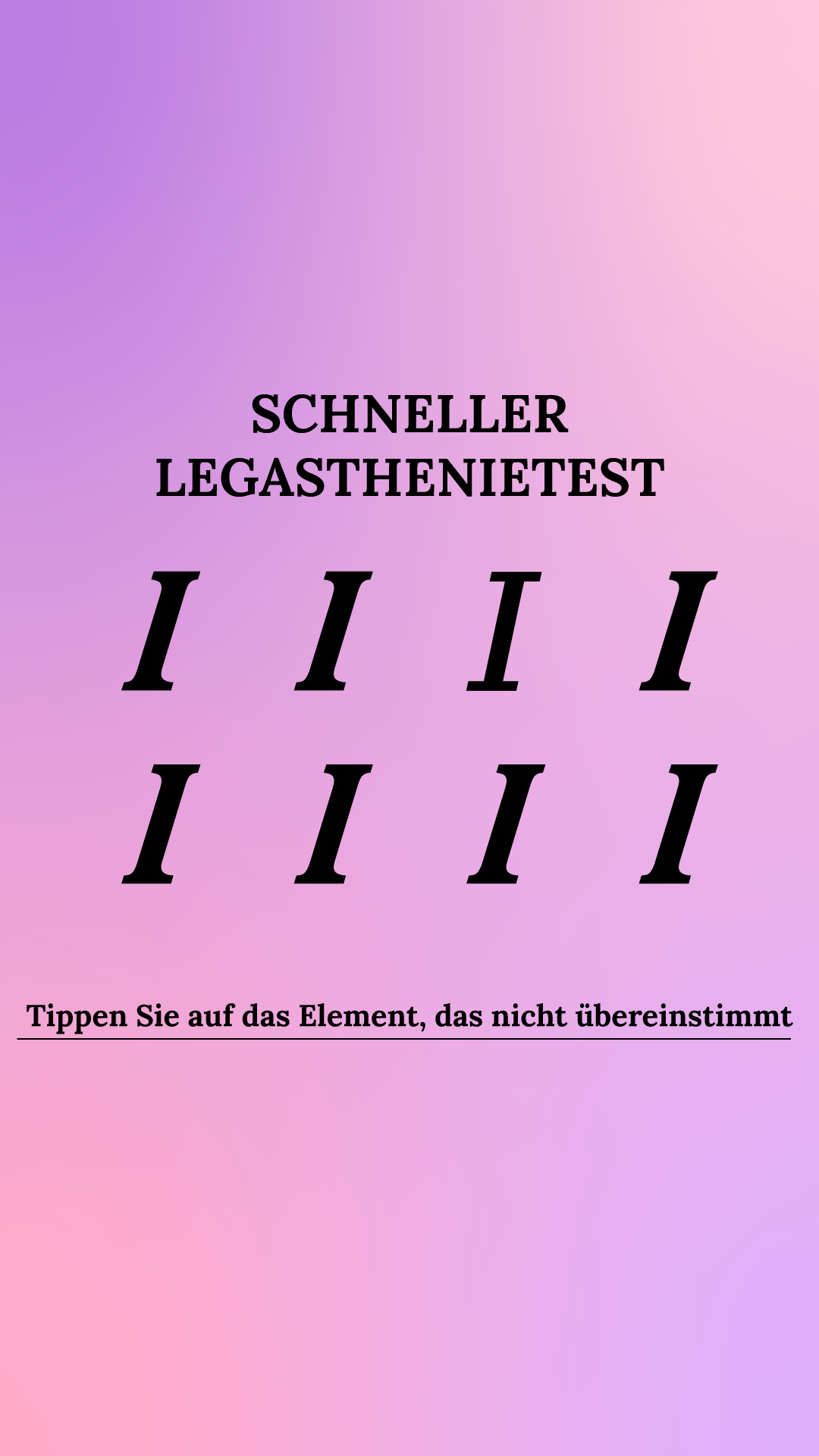 International IQ test Facebook ad