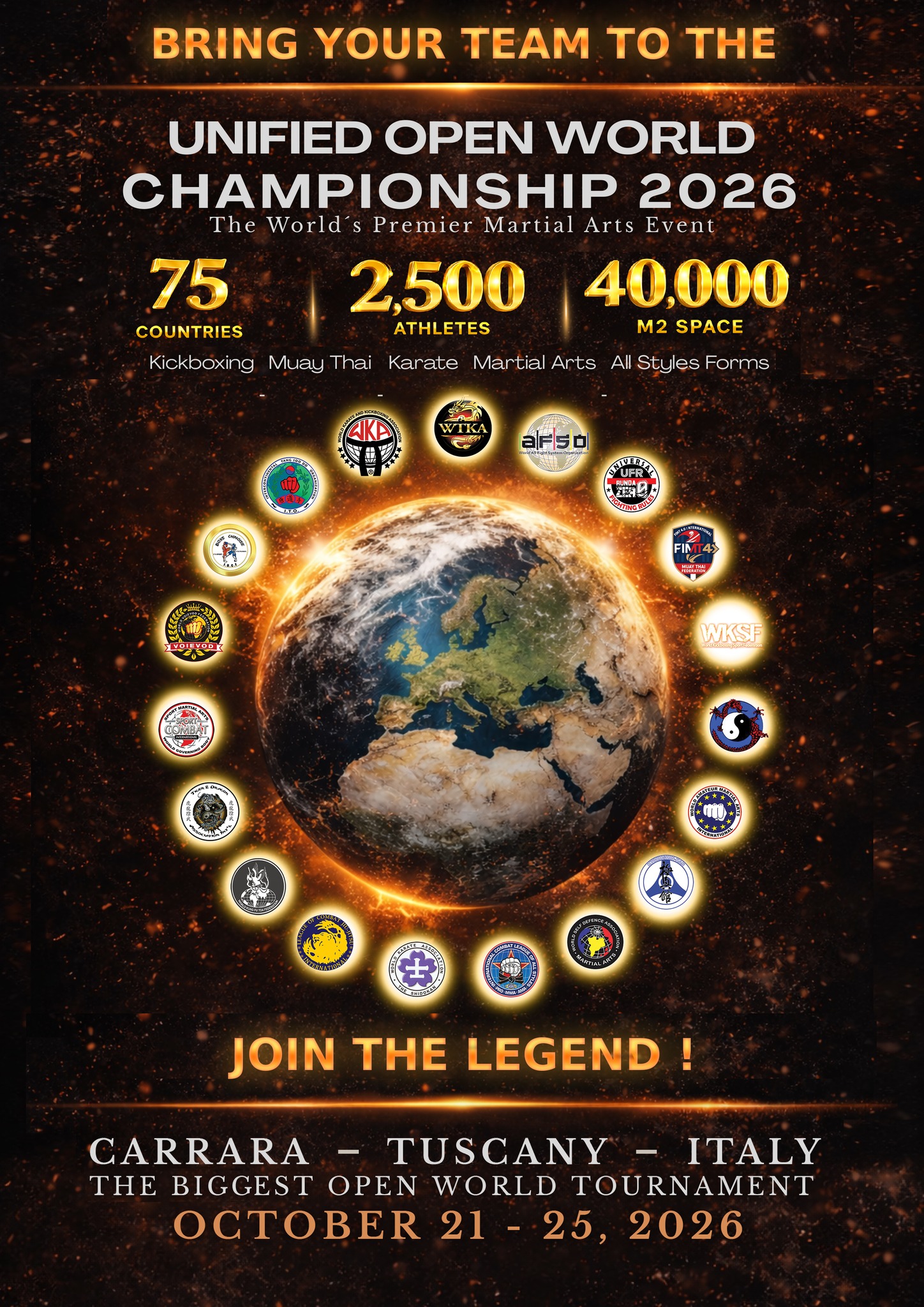 WTKA Facebook ad: 2026 UNIFIED WORLD CHAMPIONSHIPS