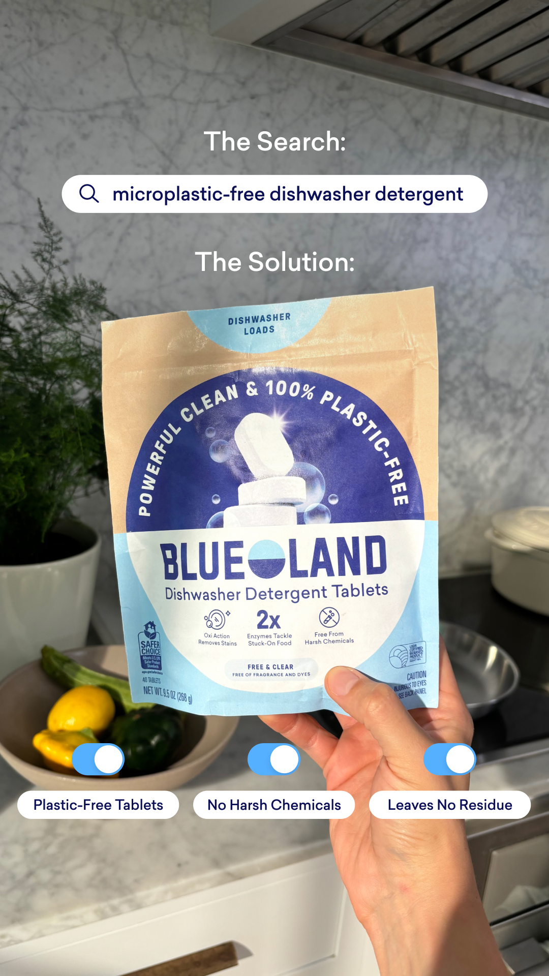Blueland Facebook ad